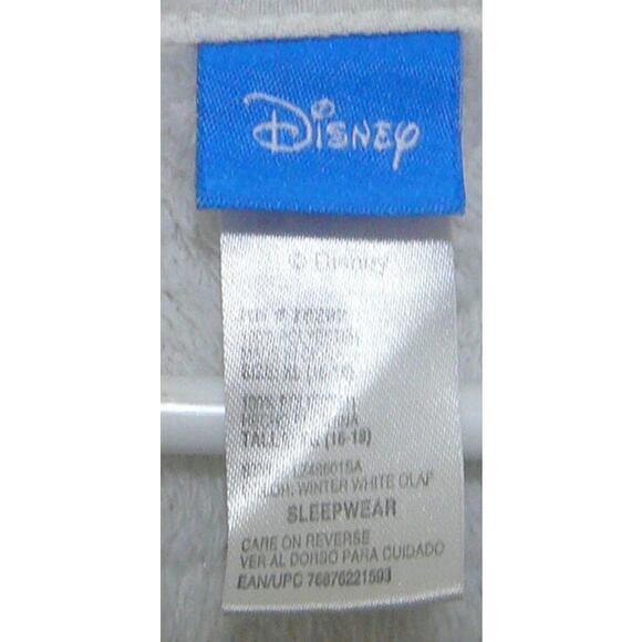 Disney Olaf Girls XL (16-18) "I'm Snow Cute" Fuzzy Sleepwear - Picture 5 of 7